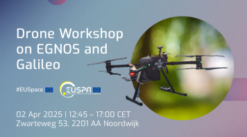 EGNSS Training for drone operators Image for the EGNSS Training for drone operators